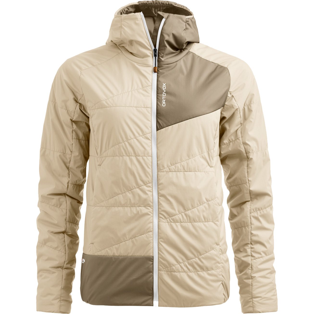 ORTOVOX Swisswool Piz Duan Isolationsjacke Damen white chalk