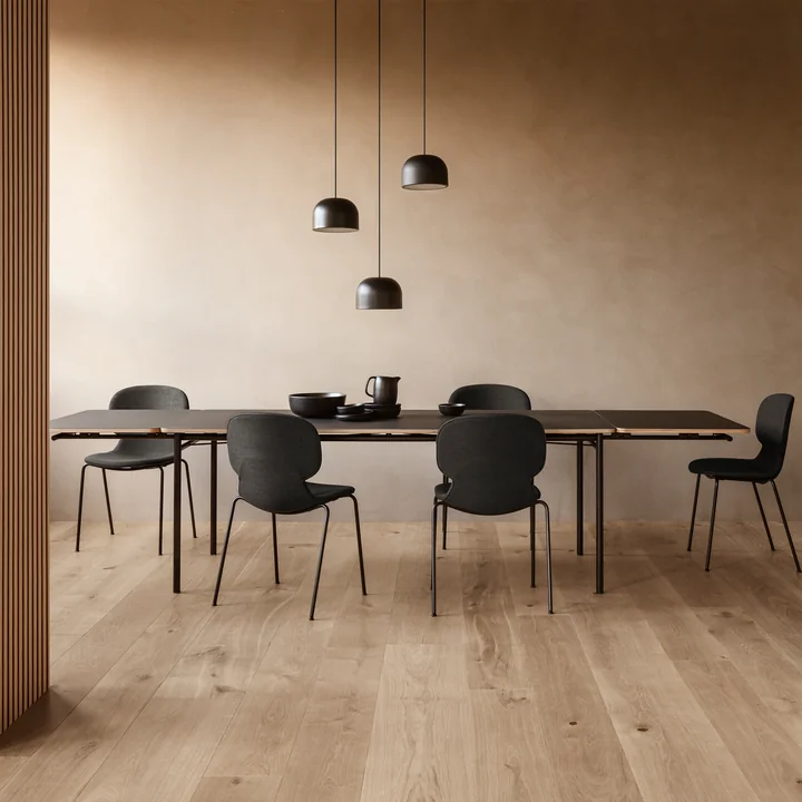 Eva Solo - Taffel Esstisch (ausziehbar), 90 x 150-210 cm, nero
