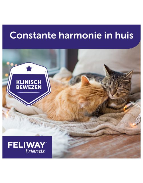 Feliway Friends Startset - Anti stressmiddel - 48ml 1 maand