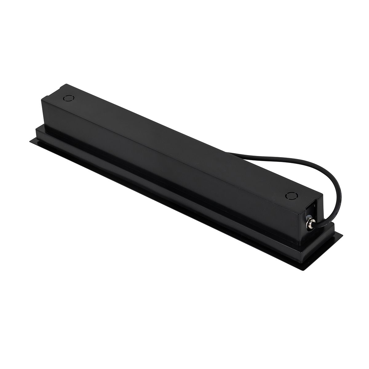 Moderne grondspot zwart 50 cm incl. LED IP65 - Eline