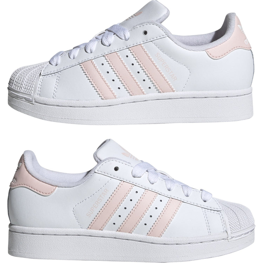 Køb adidas Originals Ftwr White/Sandy Pink/Ftwr White Superstar Ii J Sneakers