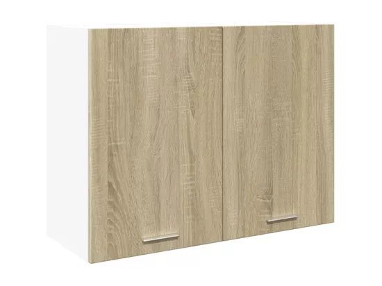 Armoire suspendue Chêne sonoma 80x31x60 cm Aggloméré