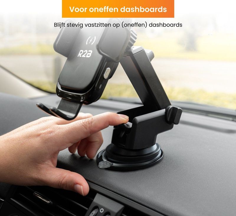 R2B® Dashboard Pad voor Telefoonhouders Auto - 3M Gel - Dashboard Accessoires - Auto Telefoonhouders - Telefoon Houder