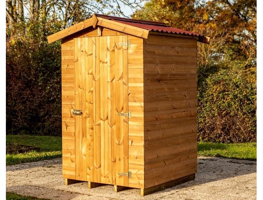 HABRITA - Abri en panneaux de bois massif traité 19 mm - s.u. 1,35 m...