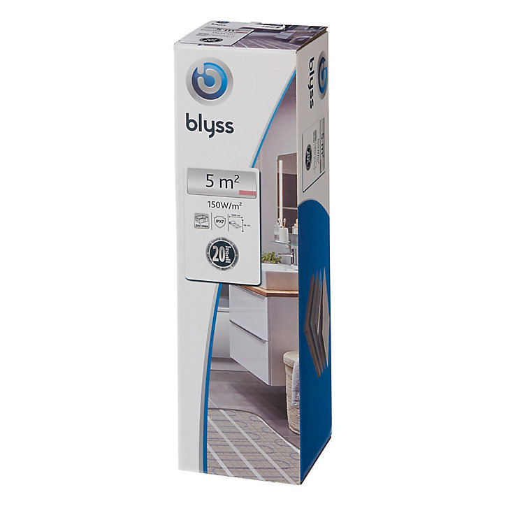 Chauffage par le sol électrique pour carrelage 5 m²