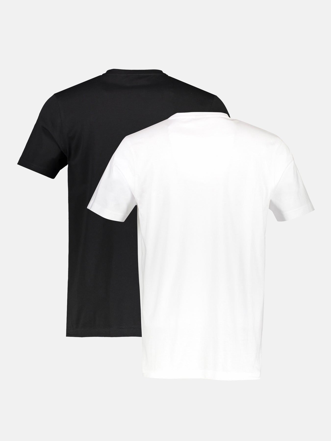 Doppelpack T-Shirt für Herren, Rundhals in Premium Baumwollqualität