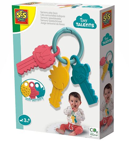 SES Creative Rassel - Aktivitätstasten - Beißen und Fühlen
