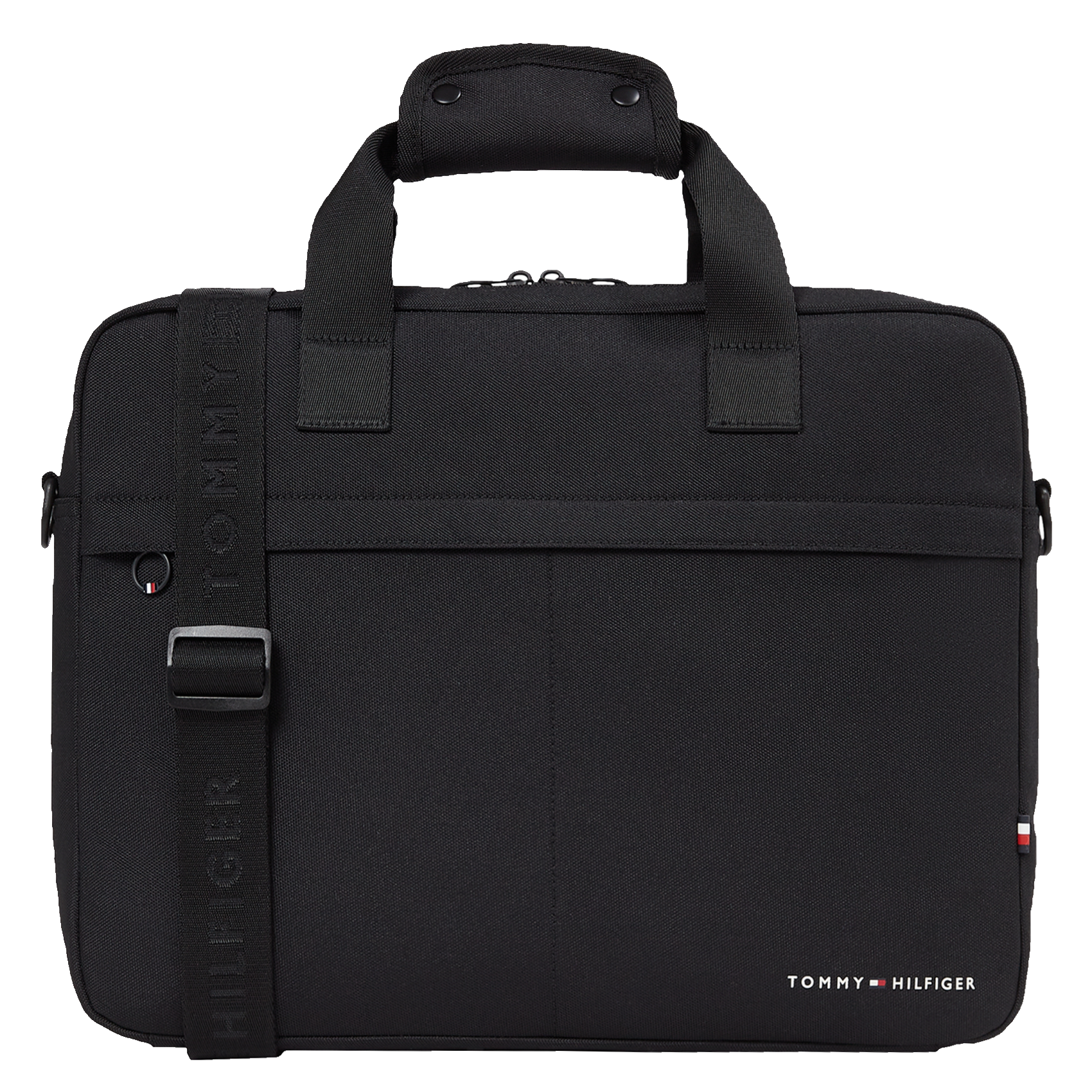 Sac ordinateur en fibres recyclées | Noir