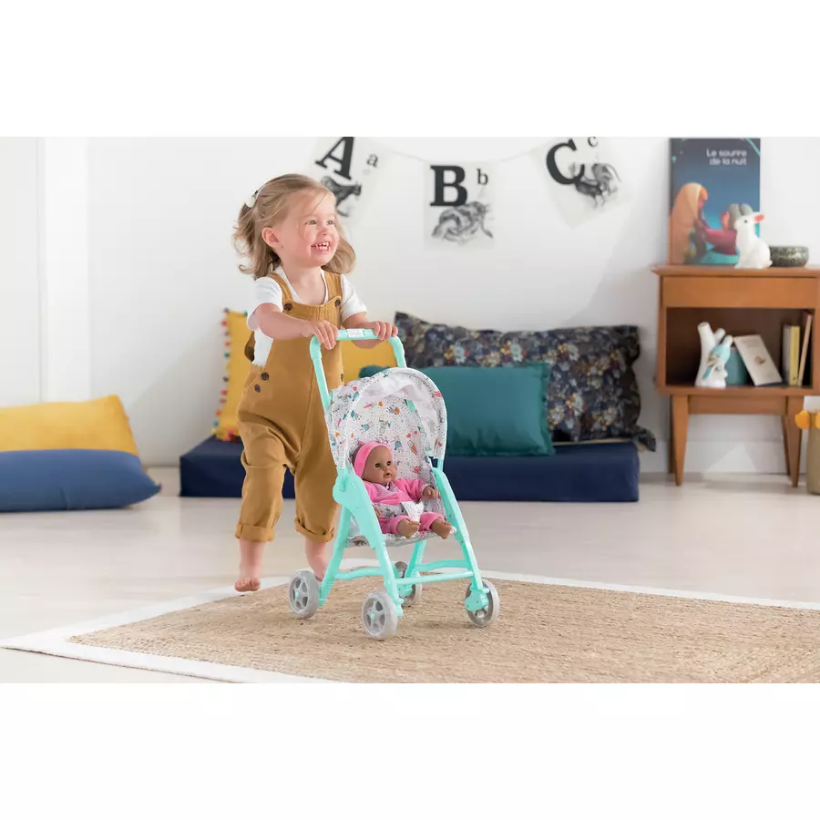Corolle® Mon Petit Zubehör - Puppenbuggy blau