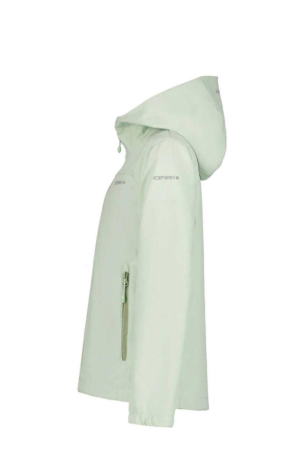 Icepeak softshell jas Kobryn jr lichtgroen