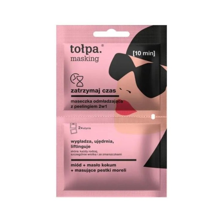 Tołpa Masking Verjongend Masker met Peeling 2in1 2x5 ml