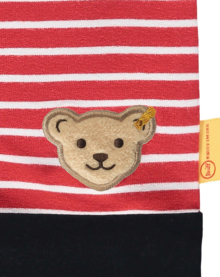 Jersey-Shorts SEELUFT BABY gestreift in rot