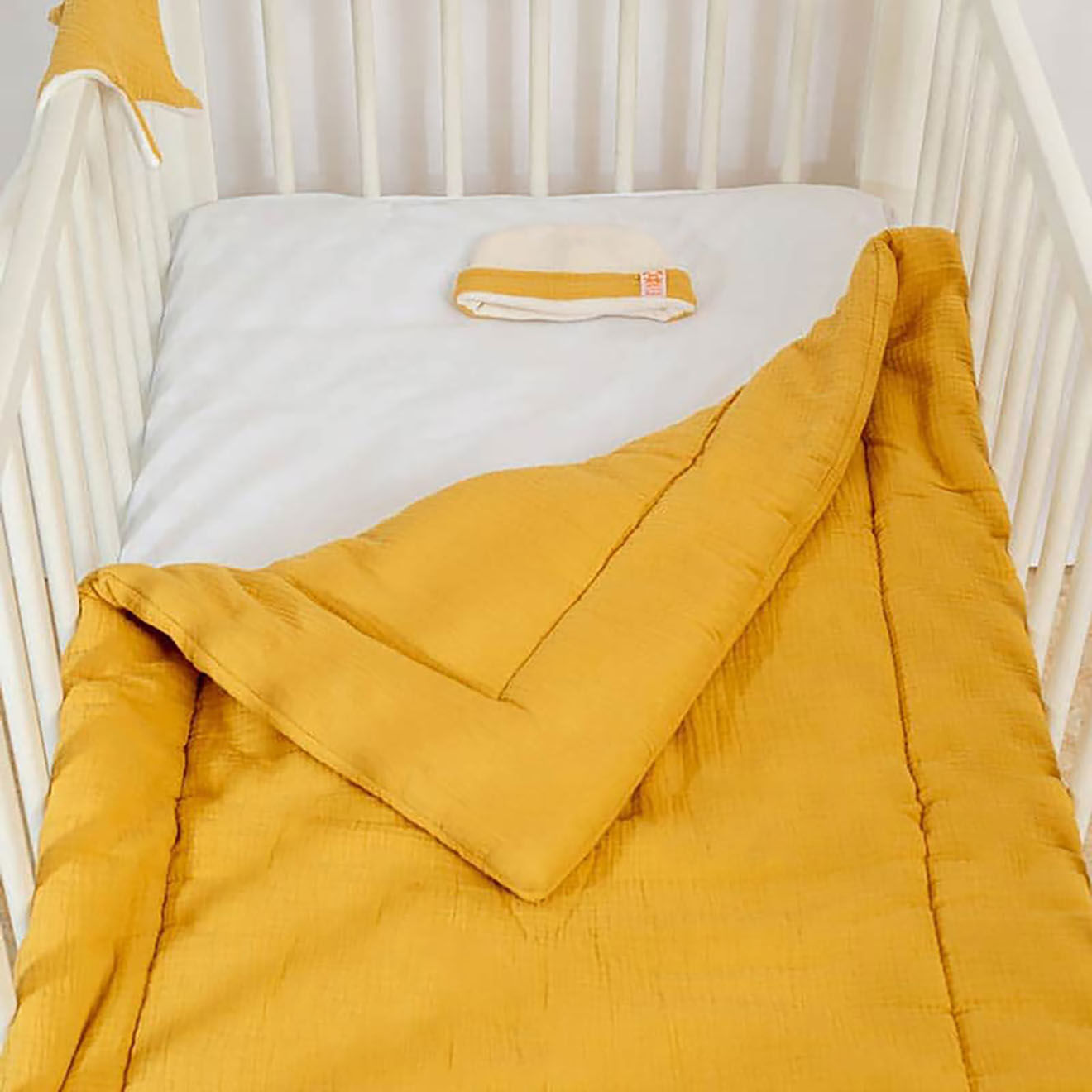 Papate Edredon en Coton Bio honey - 70x120 cm