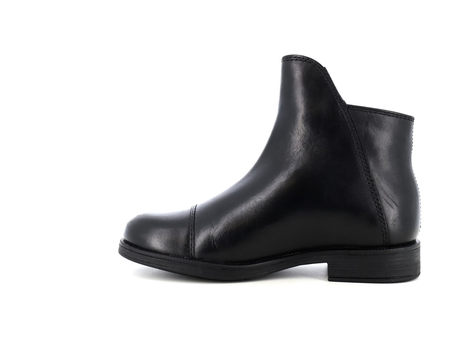 Geox-JR AGATA J5449C Cuir Noir