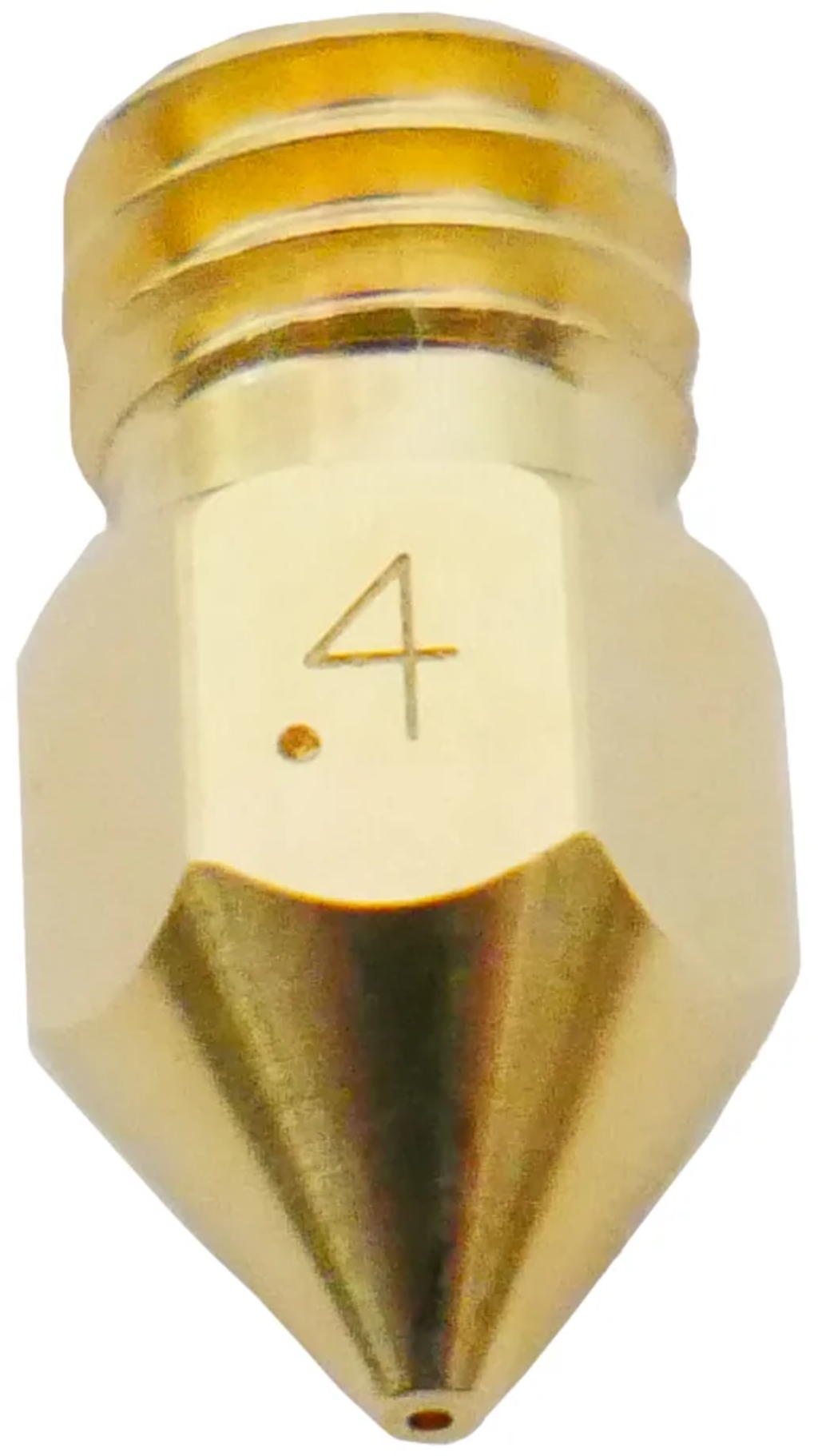 E3D  MK8 Düse Messing, 0,4 mm    Düse aus Messing mit der speziellen E3D-Innengeometrie