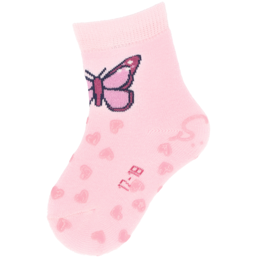 Sterntaler ABS-KrabbelsockenDP Schmetterl rosa