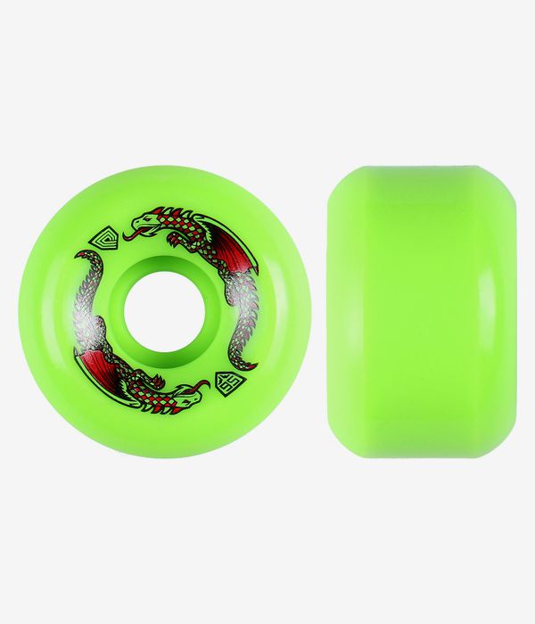 Powell-Peralta Dragons V6 Wide Cut Rollen (green) 56mm 93A 4er Pack