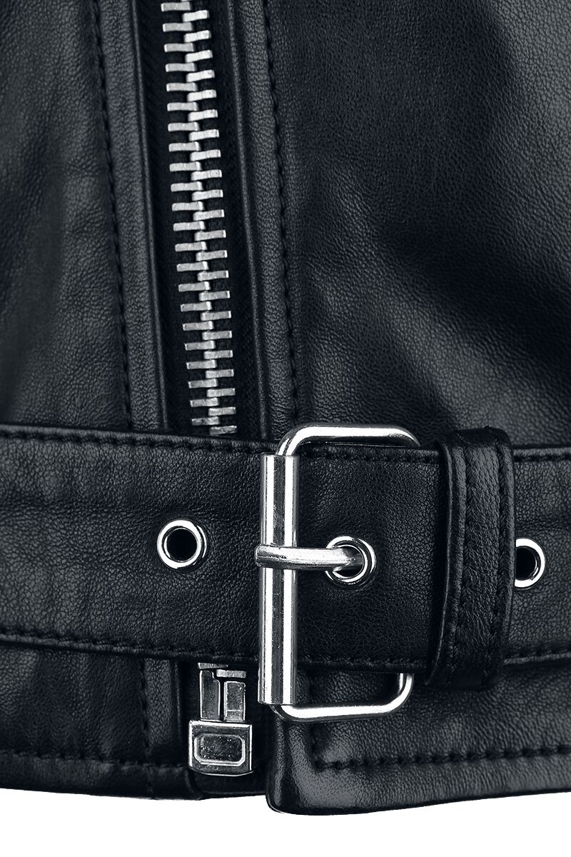 The Road Crew | Black Premium by EMP Veste en cuir
