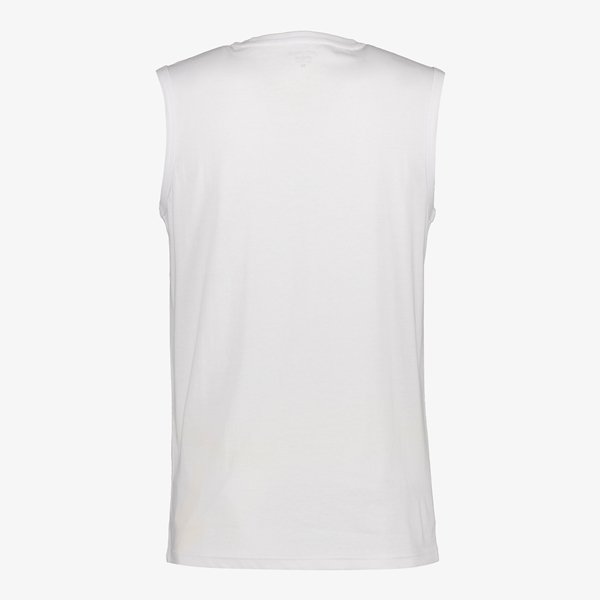 Unsigned heren singlet wit katoen