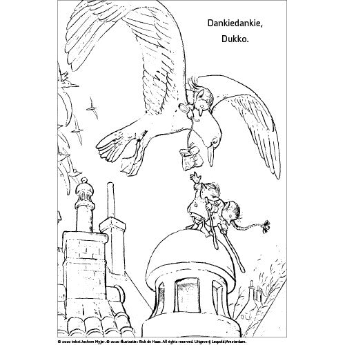 Uitgeverij leopold de gorgels - kleurboek van bobba en belia