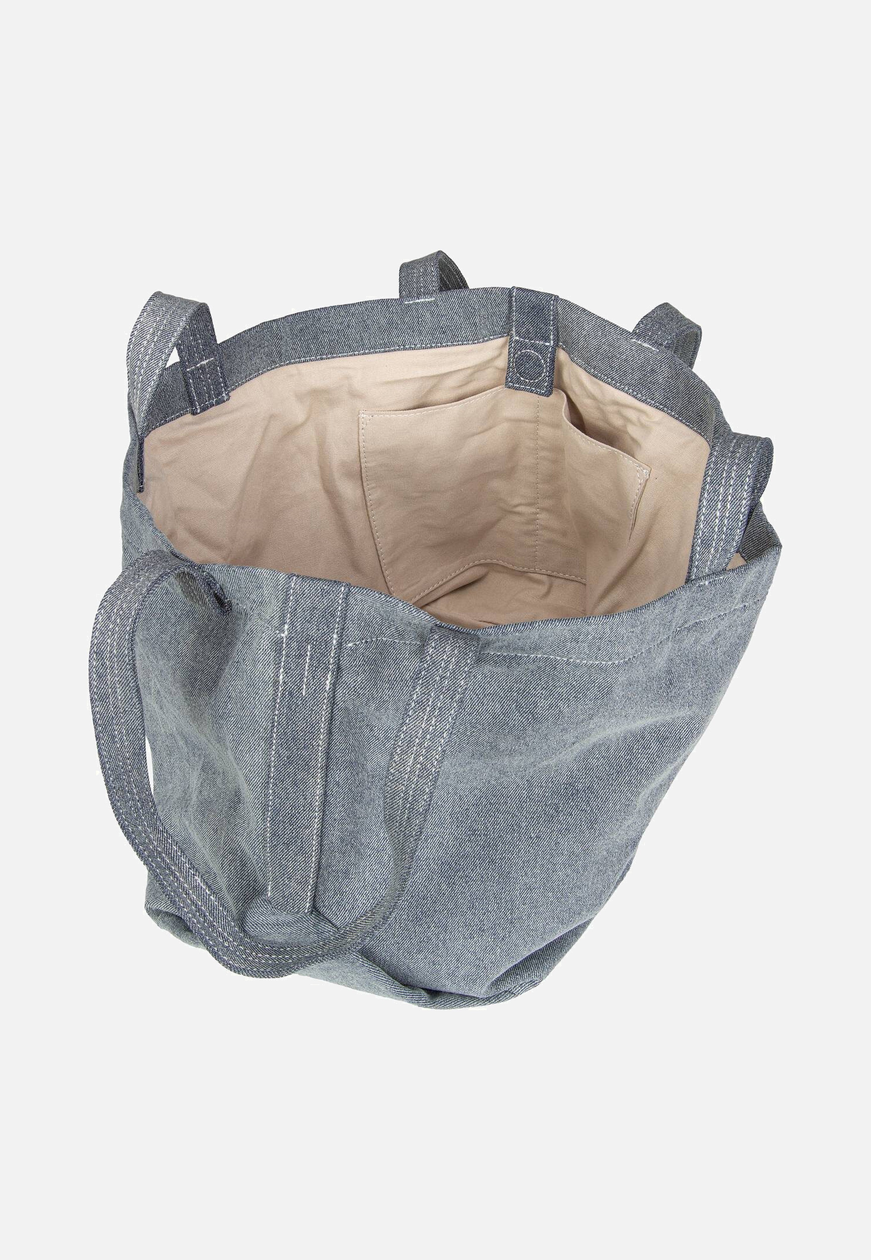 Elvira M Denim Blue Denim - Shopper