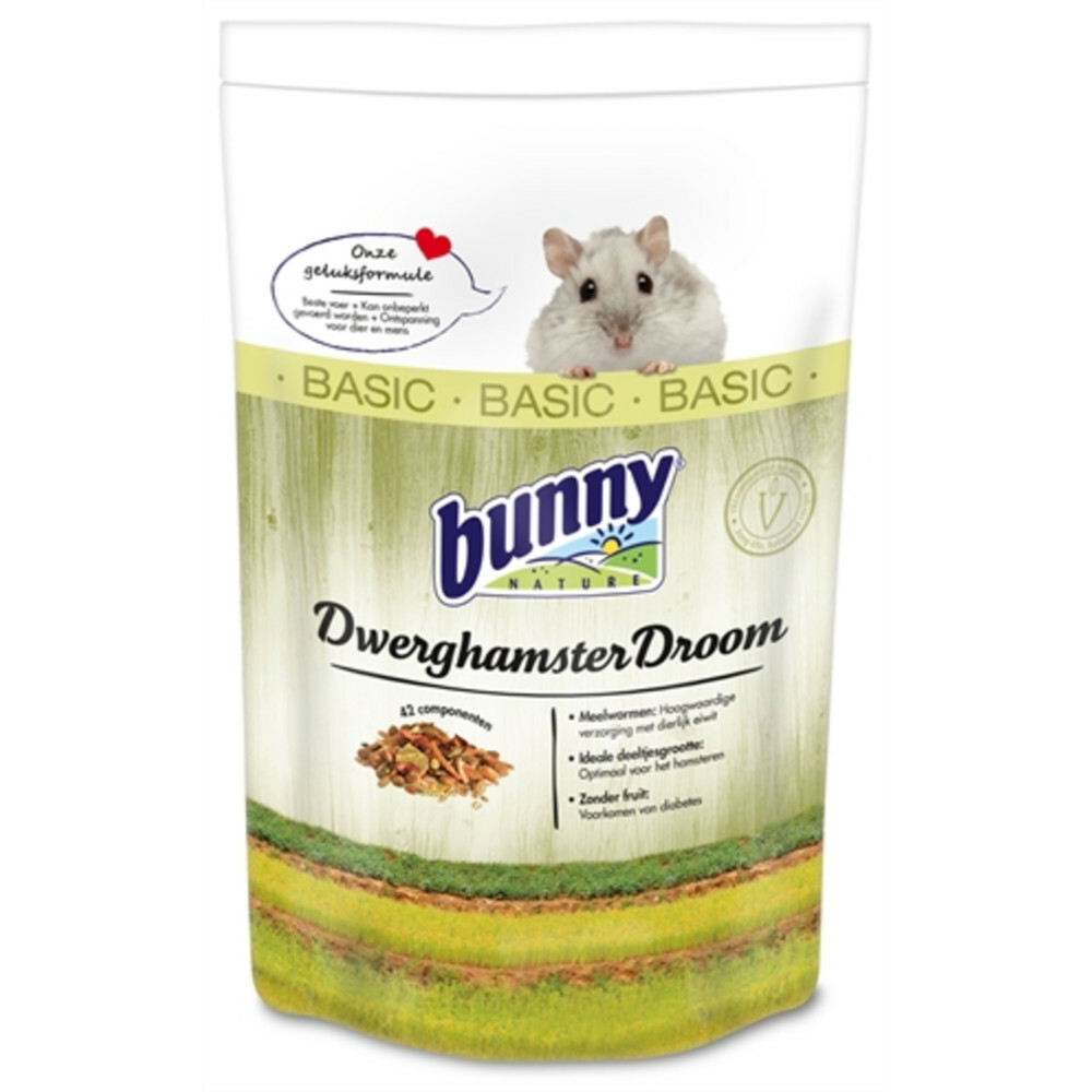 Bunny Nature Dwerghamsterdroom Basic600 gr