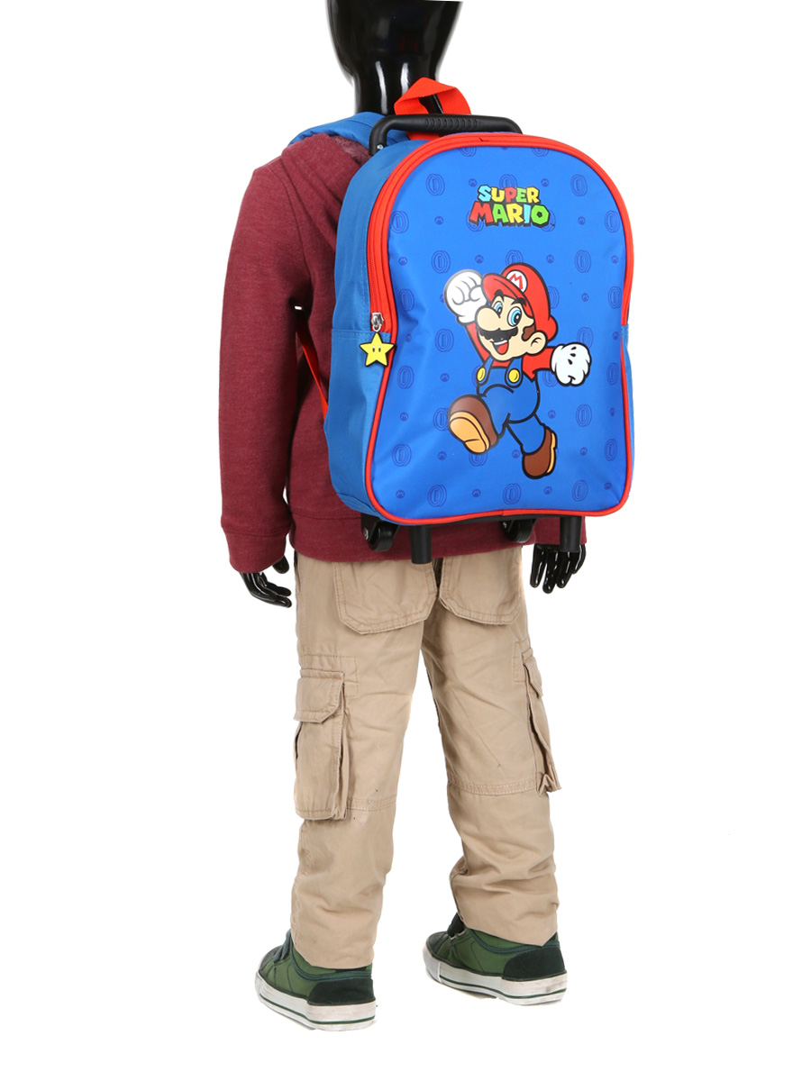 Sac À dos À roulettes Super Mario XS