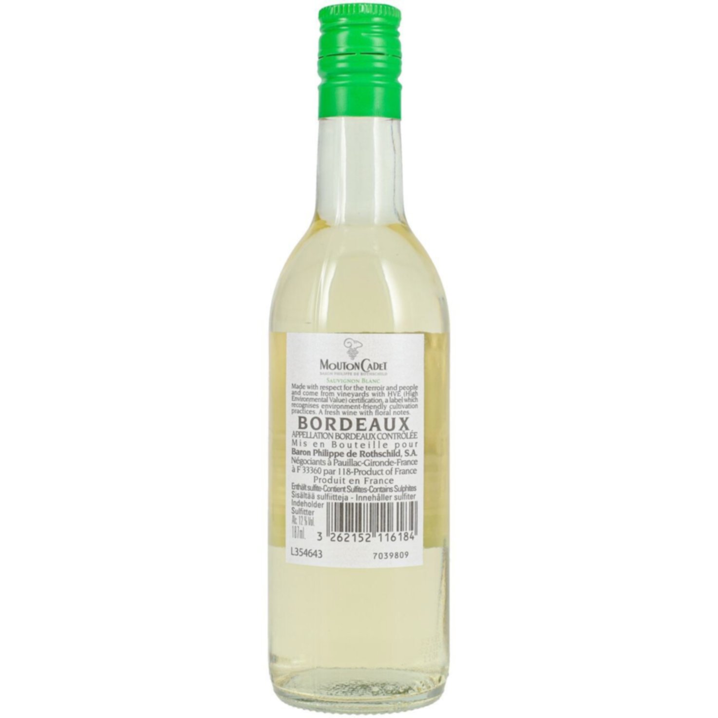 Mouton Cadet Sauvignon Blanc -18.75cl