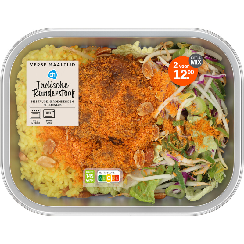 AH Verse maaltijd indische runderstoof
