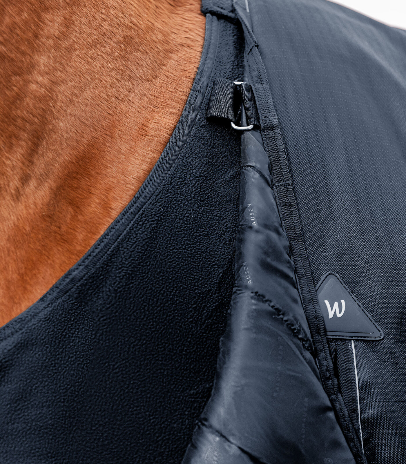 Waldhausen Scandic 200 gr - Winterdeken - Paardendeken - Blauw - 125/175