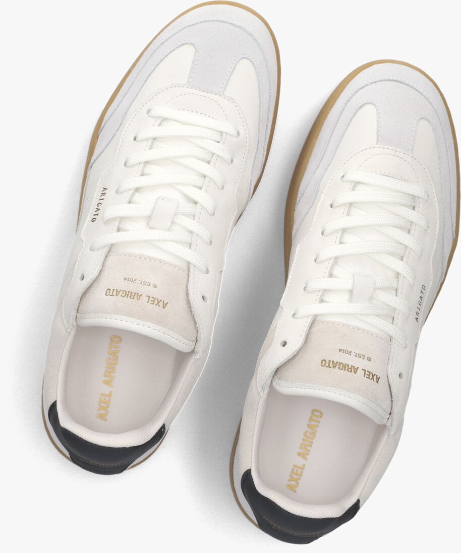 witte axel arigato lage sneakers dice t-toe