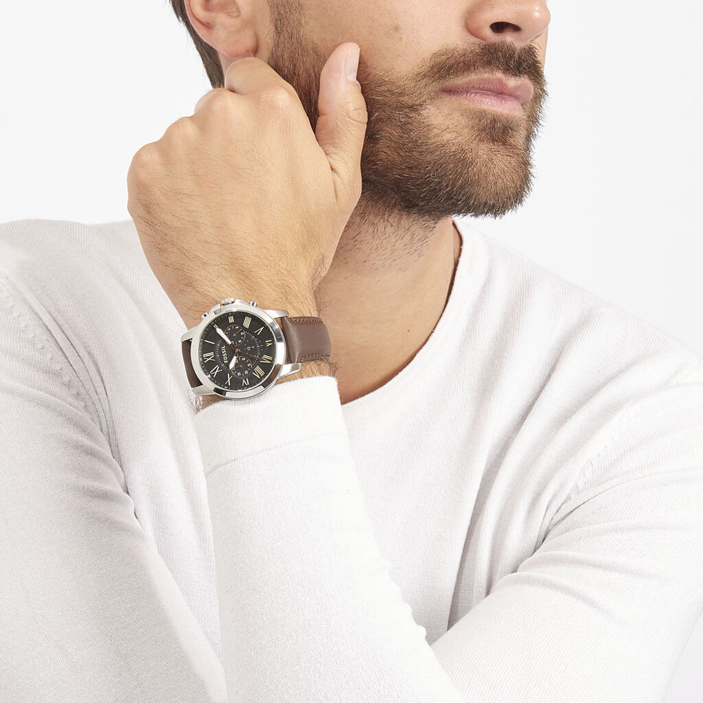 Montre Fossil Grant Noir