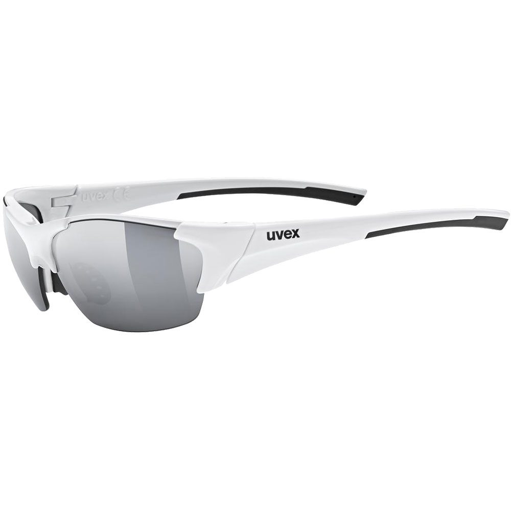 Uvex blaze III Sonnenbrille weiß schwarz