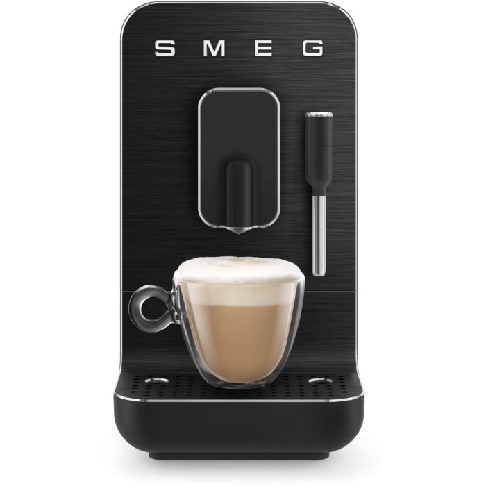 SMEG Kaffeevollautomat 50's Retro Style BCC02FBMEU Schwarz