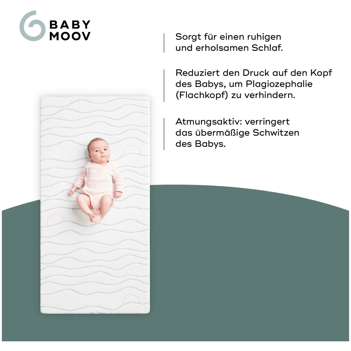BabymoovBabymoov   Matratze Cosy Lite Ergonomisch 60x120cm