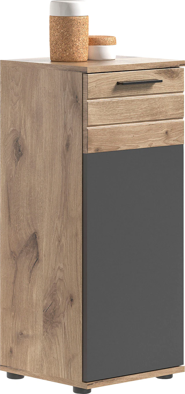 INOSIGN Unterschrank »Riga, Breite 37 cm, 1 Tür (Türanschlag wechselbar), 1 Einlegeboden« Standschrank, Badmöbel, Badschrank, Schrank, Bad, Badezimmer