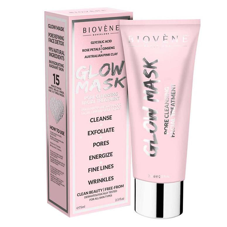 Biovène Glow Mask Pore Cleansing Facial Treatment 75ml