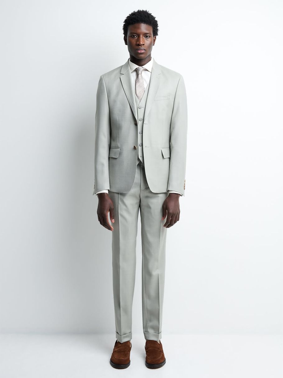 Veste coordonnable extraslim en laine