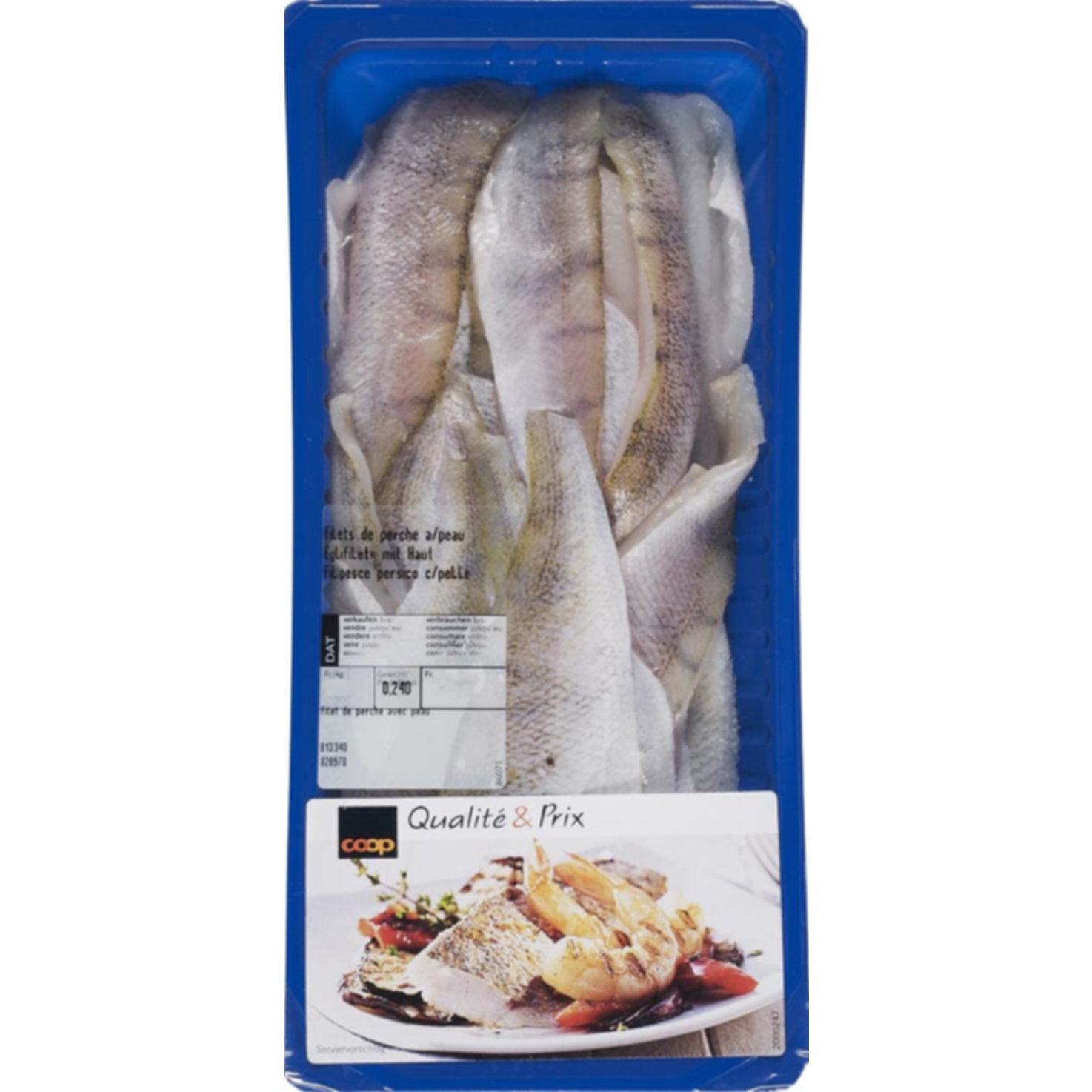 Eglifilets mit Haut ca. 150g