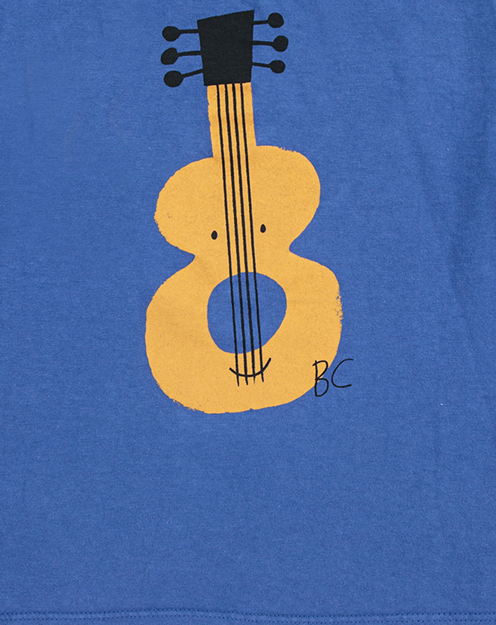 T-Shirt ACOUSTIC GUITAR in navy blue