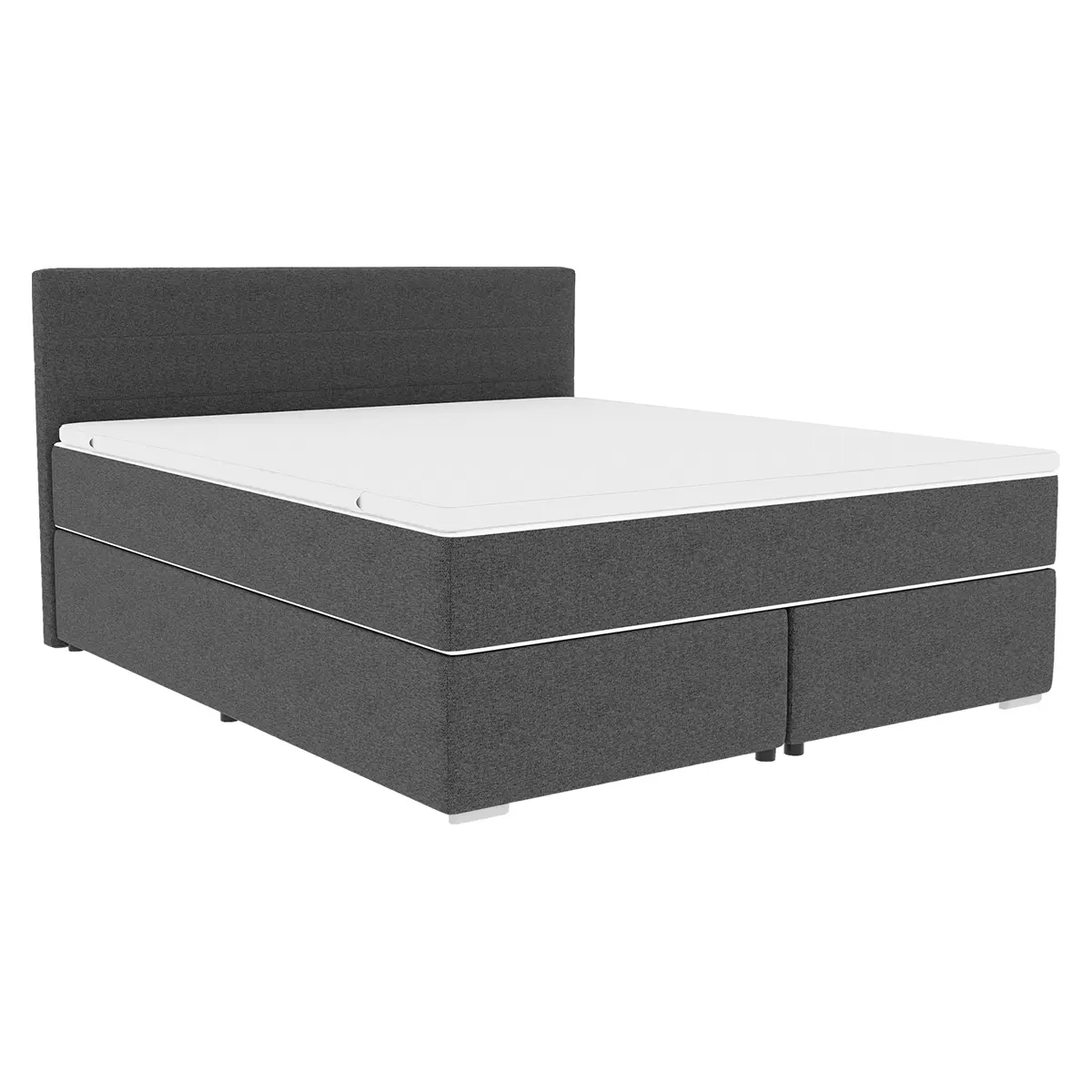 Boxspringbett CATANIA 180x200 Anthrazit