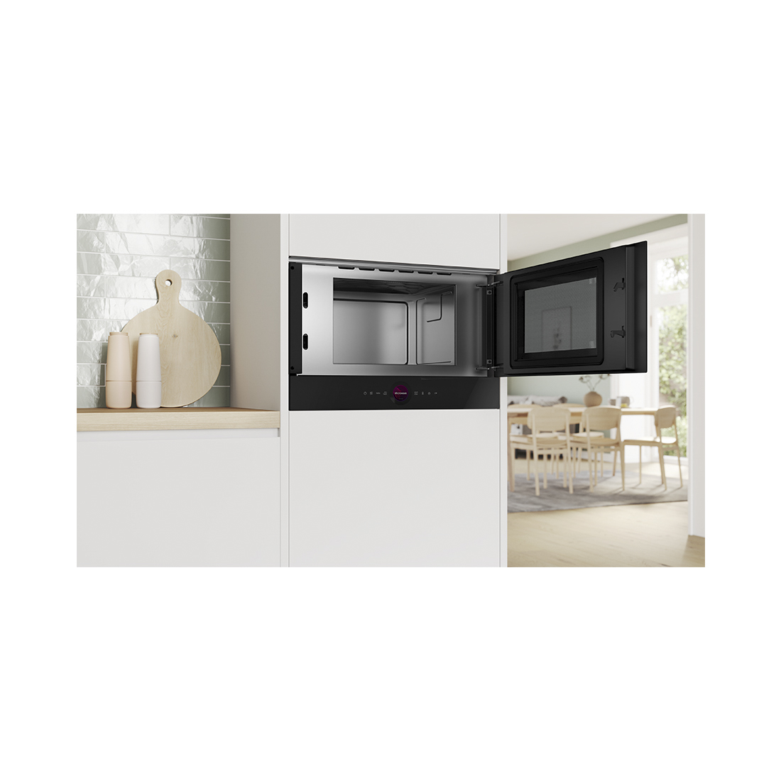 Bosch BFR7221B1 Einbau-Mikrowelle schwarz
