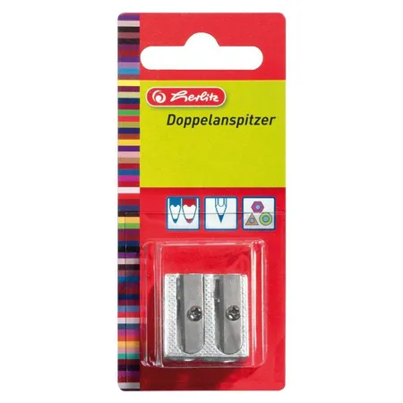 Herlitz Doppelanspitzer Metall