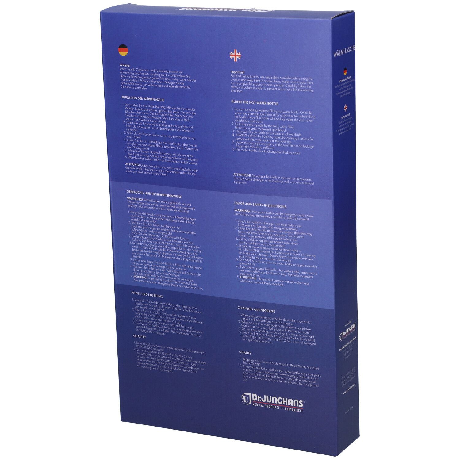 Dr. Junghans® Wärmflasche 1,5 l
