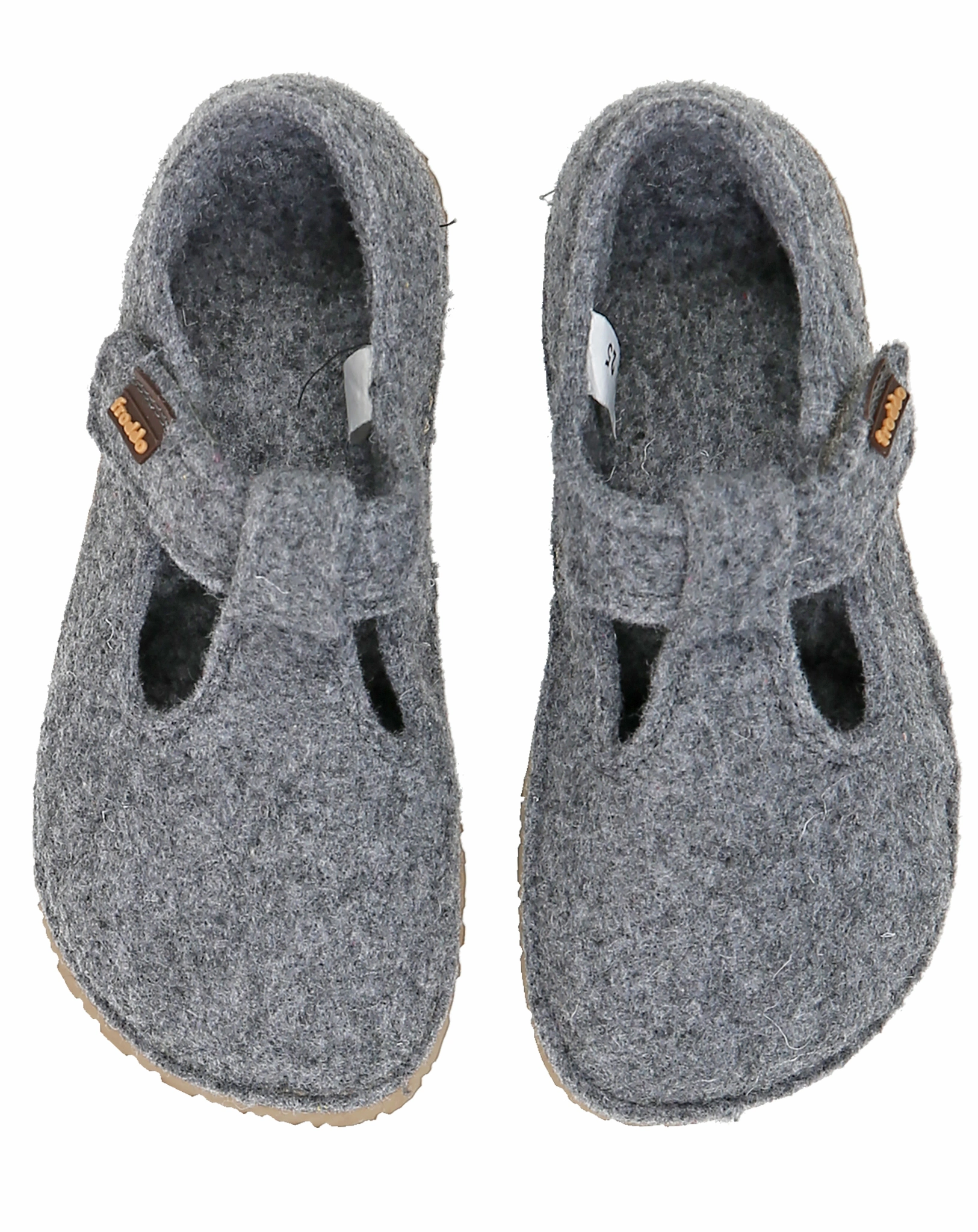Hausschuhe FLEXY WOOLY BAREFOOT in grey