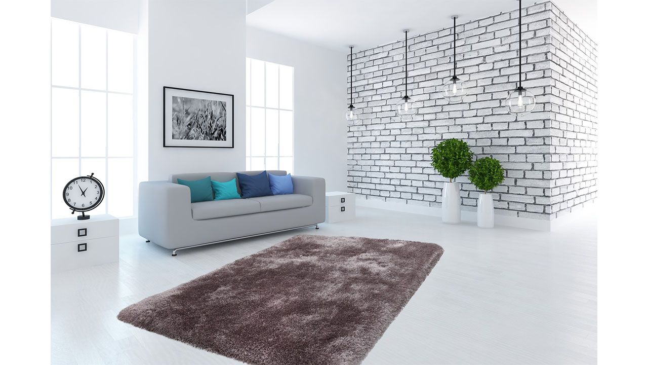 Vloerkleed 110 Zilver Cosy