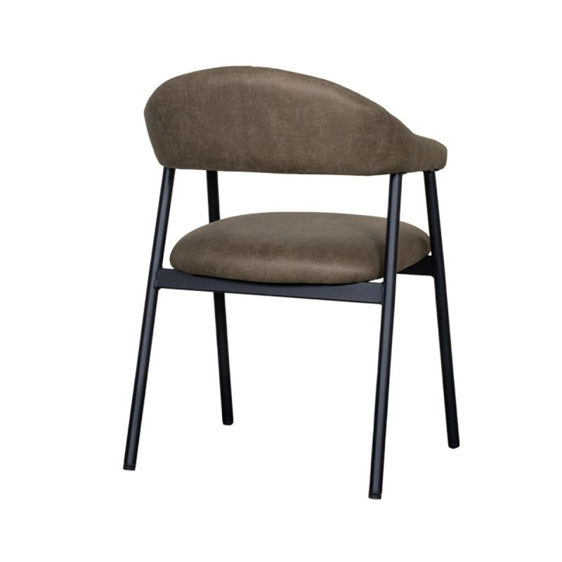 Stoel Grace micro suede moss