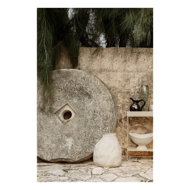 Ferm Living Vase Vulca | Blanc