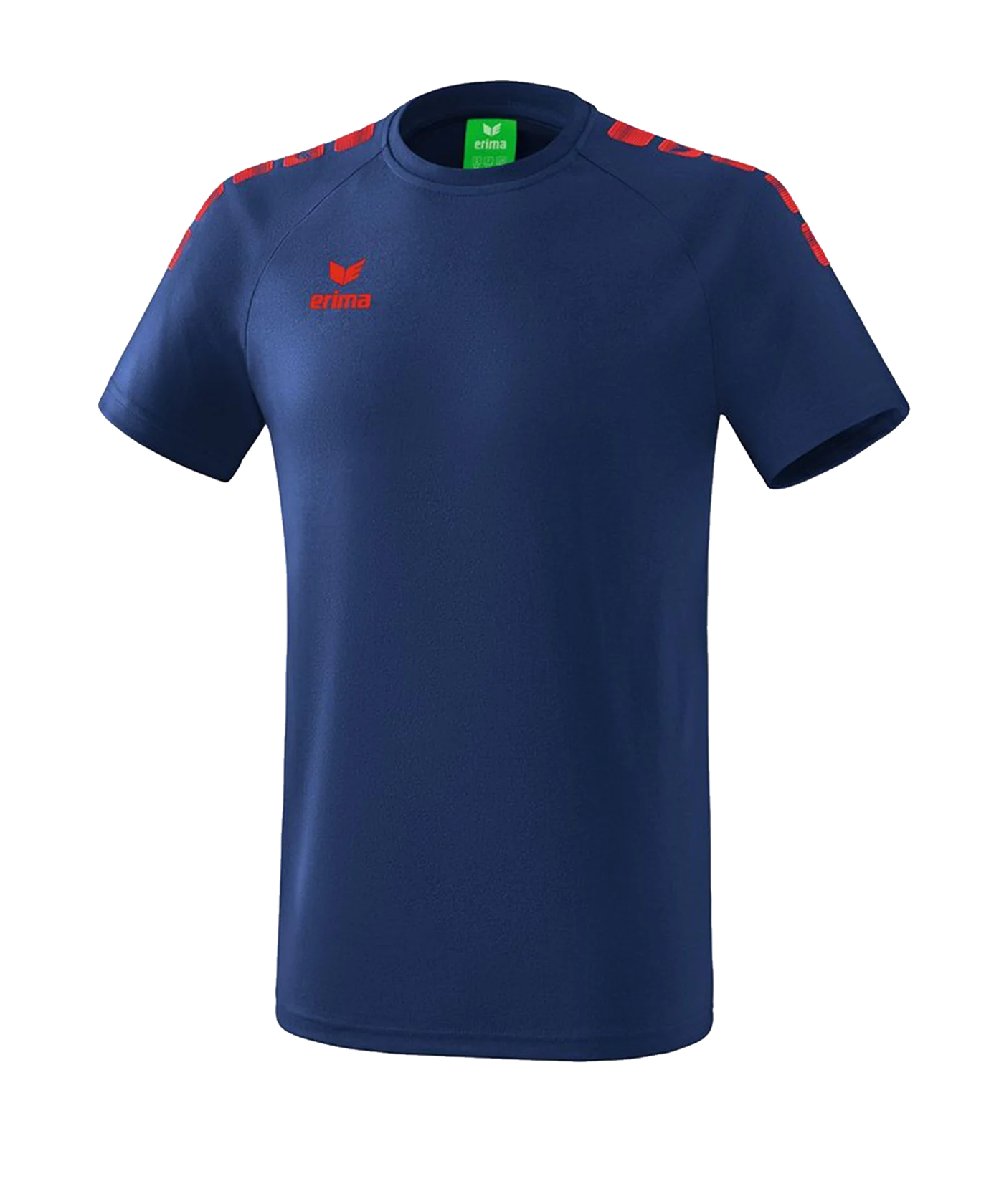 Erima Essential 5-C T-Shirt Kids Blau Rot