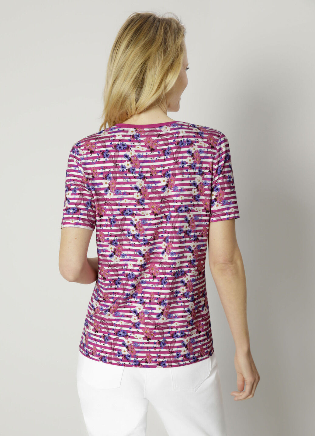 Shirt im modischen Druck-Mix